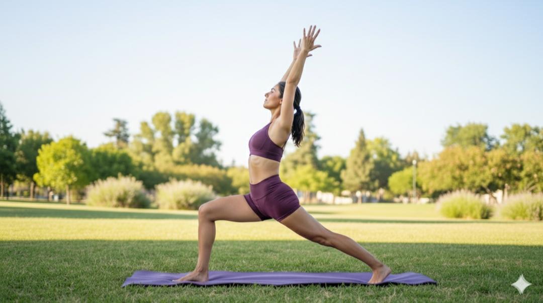 Virabhadrasana (Warrior Pose) : Strength and Stillness